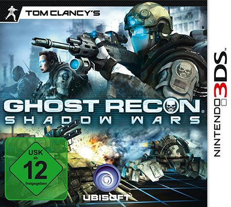 Front Cover for Tom Clancy's Ghost Recon: Shadow Wars (Nintendo 3DS) (download release)