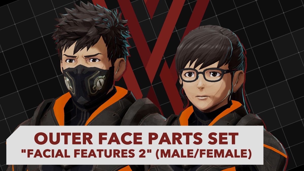 Front Cover for Daemon X Machina: Outer Facial Features Bundle 2 (Nintendo Switch) (download release)