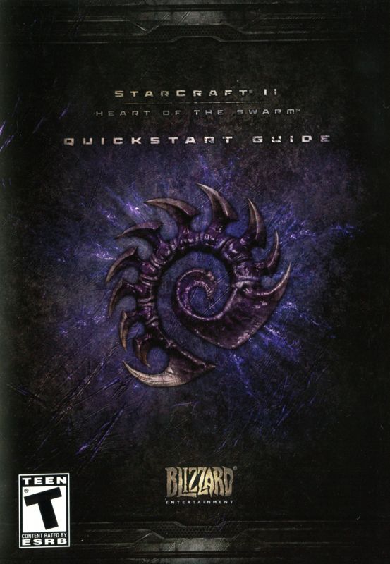 Manual for StarCraft II: Heart of the Swarm (Macintosh and Windows): Front