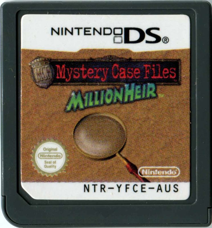 Media for Mystery Case Files: MillionHeir (Nintendo DS): Front