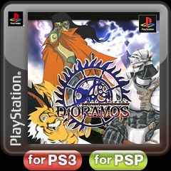Front Cover for Dioramos (PS Vita and PSP and PlayStation 3) (download release)