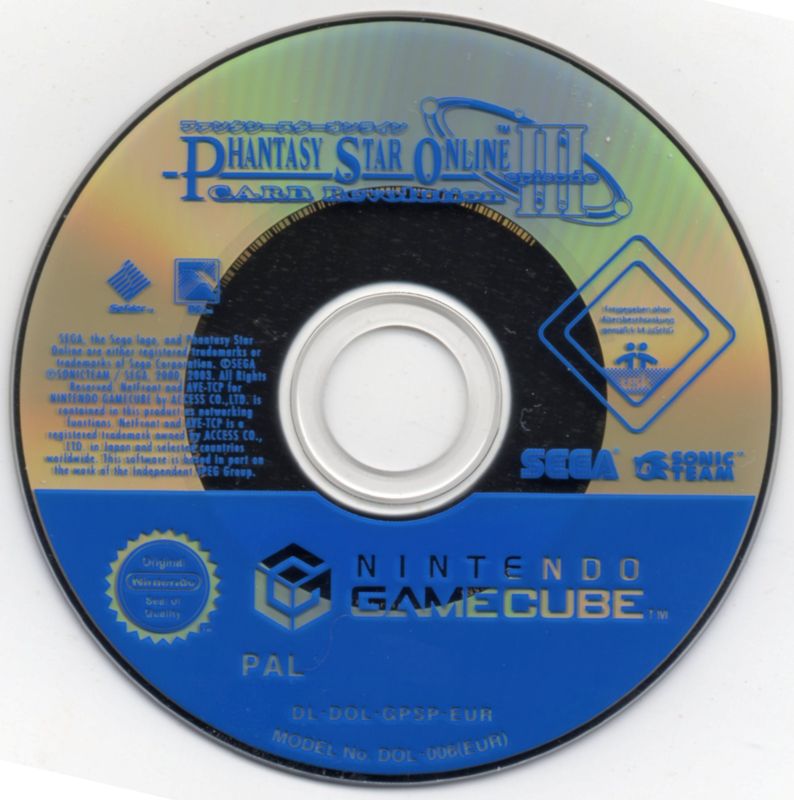 Media for Phantasy Star Online: Episode III - C.A.R.D. Revolution (GameCube)