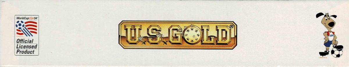 Spine/Sides for World Cup USA 94 (DOS) (3,5" Floppies Release): Top
