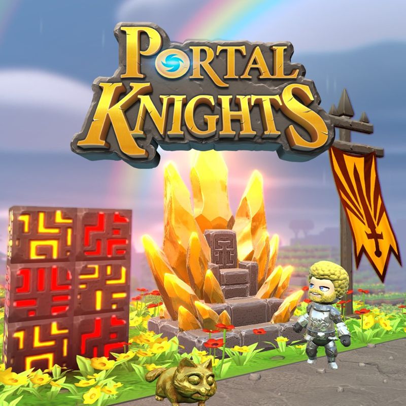 Front Cover for Portal Knights: Gold Throne Pack (PlayStation 4) (download release)