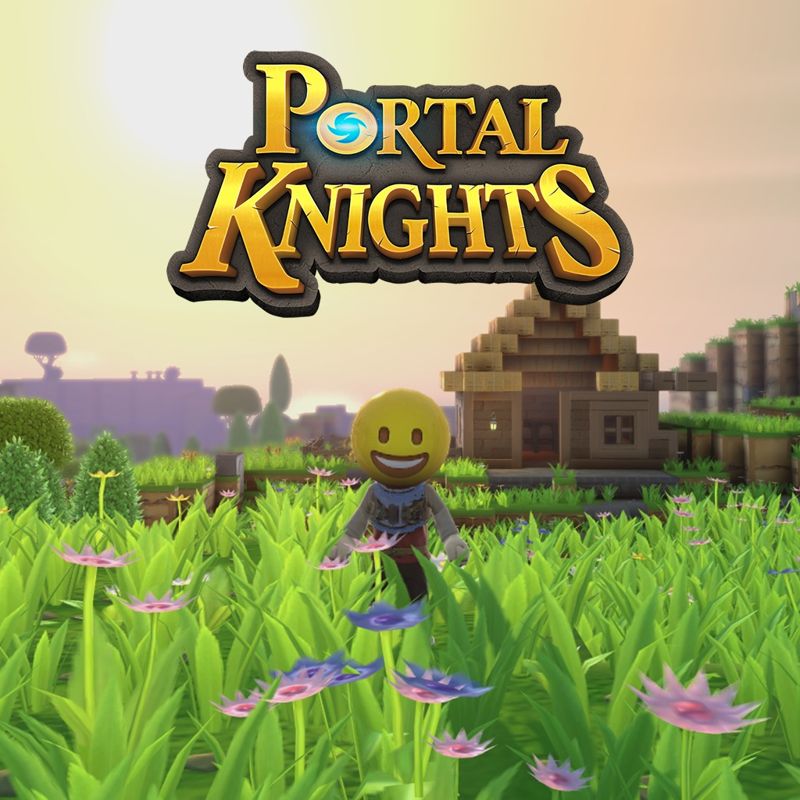 Front Cover for Portal Knights: Emoji Box (PlayStation 4) (download release)