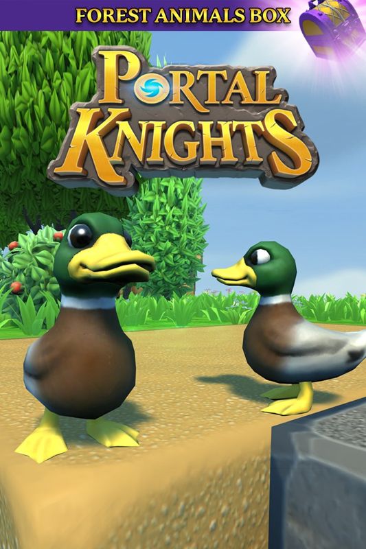Front Cover for Portal Knights: Forest Animals Box (Xbox One) (download release)