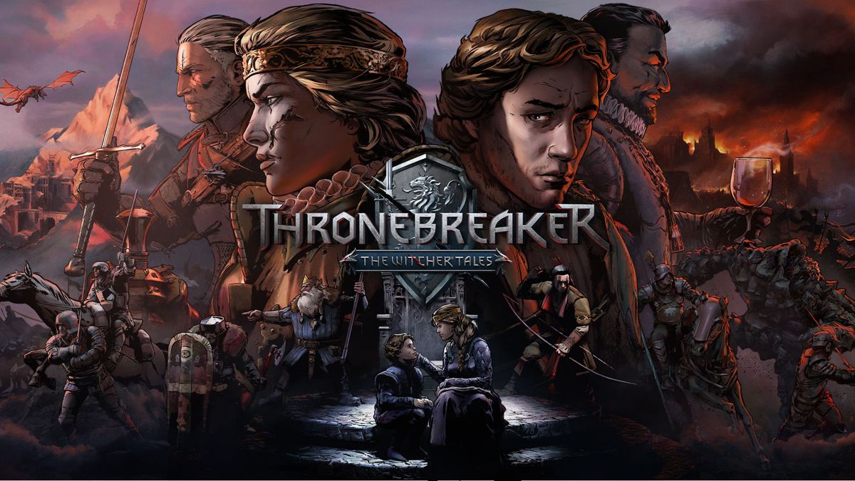 Front Cover for Thronebreaker: The Witcher Tales - (PTBR) Language Pack (Nintendo Switch) (download release)