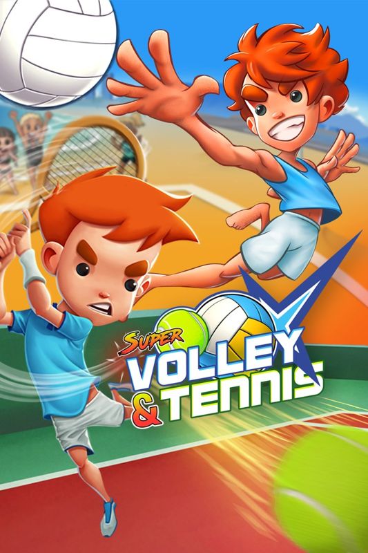 Front Cover for Super Volley & Tennis (Xbox One) (download release)