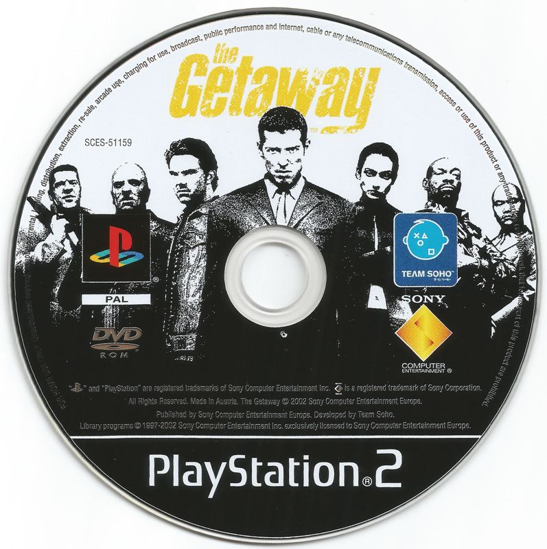 Media for The Getaway (PlayStation 2)