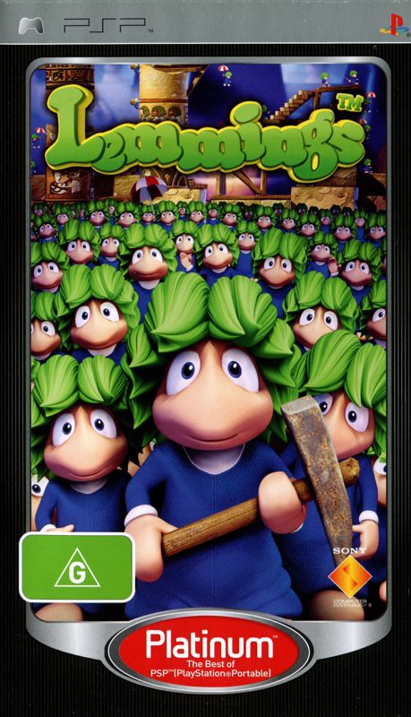 Lemmings cover or packaging material - MobyGames