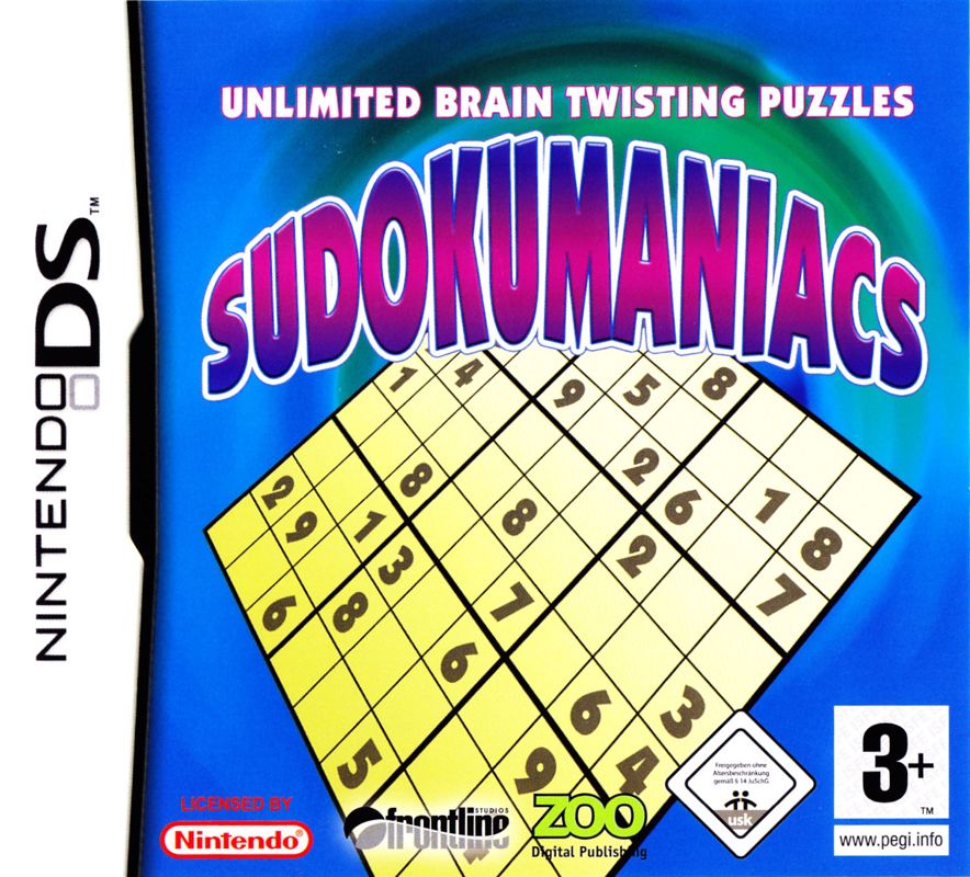 Front Cover for Sudoku Mania (Nintendo DS)