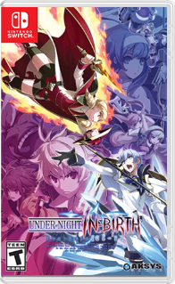 Front Cover for Under Night: In-Birth - Exe:Late[cl-r] (Nintendo Switch) (download release)