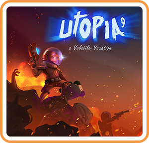 Front Cover for Utopia 9 (Nintendo Switch) (download release): 1st version