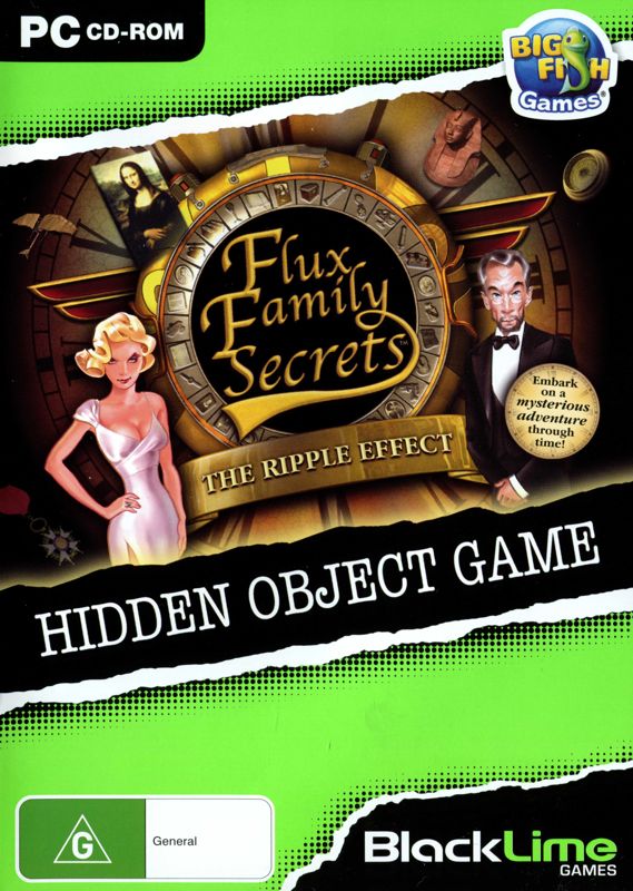 Front Cover for Flux Family Secrets: The Ripple Effect (Windows) (Black Lime games release)