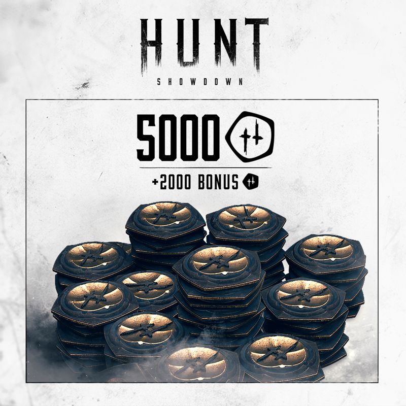 Front Cover for Hunt: Showdown - 5000 Blood Bonds + 2000 Bonus (PlayStation 4) (download release)