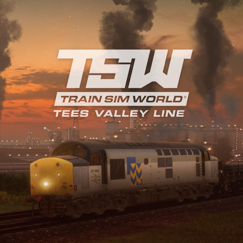 Front Cover for TSW: Train Sim World - Tees Valley Line (PlayStation 4) (download release)
