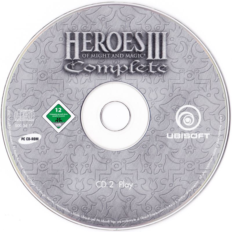 Media for Heroes of Might and Magic III: Complete - Collector's Edition (Windows) (UbiSoft eXclusive release): Disc 2 - Play