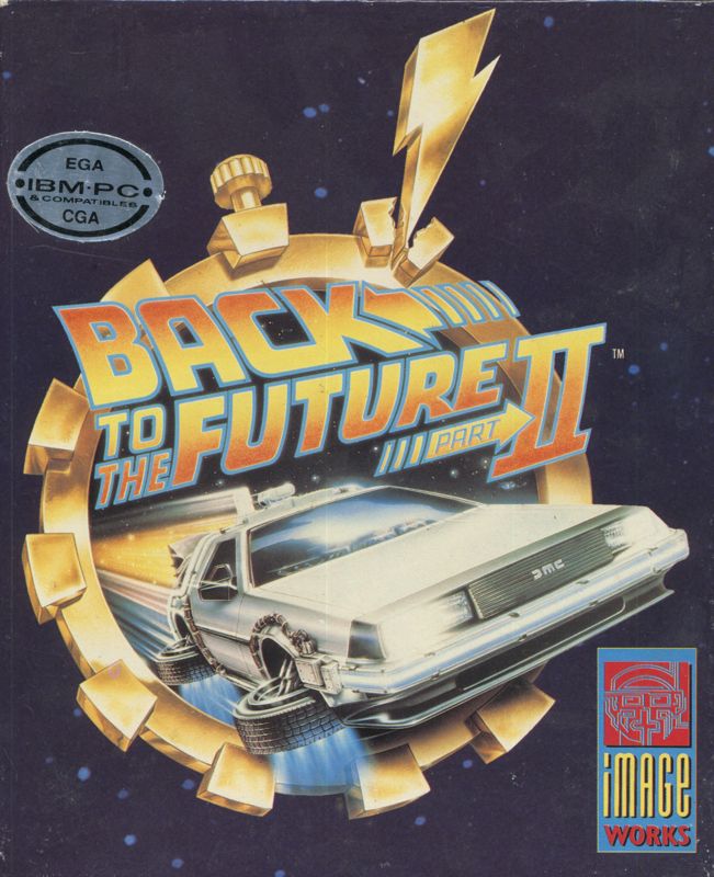 Front Cover for Back to the Future Part II (DOS)