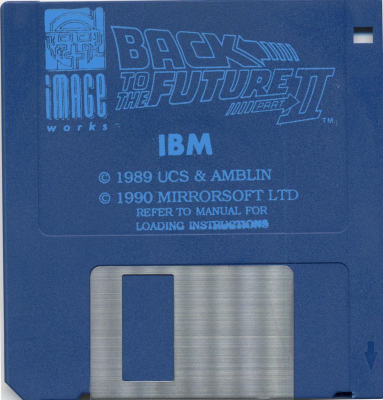 Media for Back to the Future Part II (DOS)