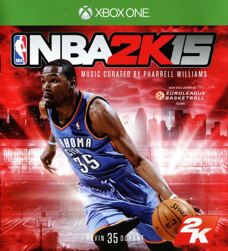 Manual for NBA 2K15 (Xbox One): Front