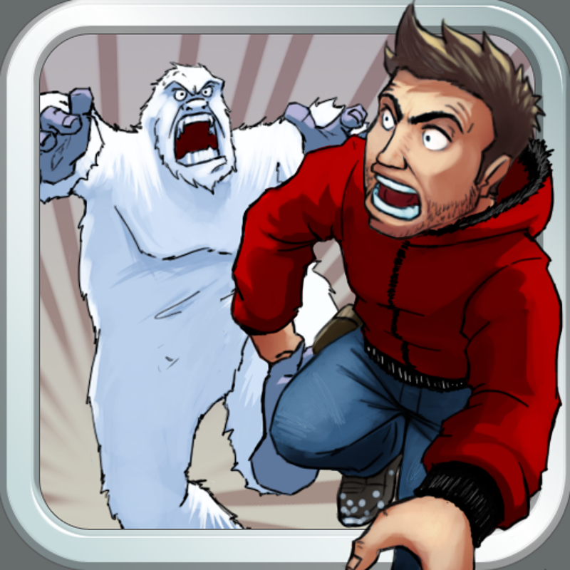 Front Cover for Run Like Hell!: Yeti Edition (iPhone)