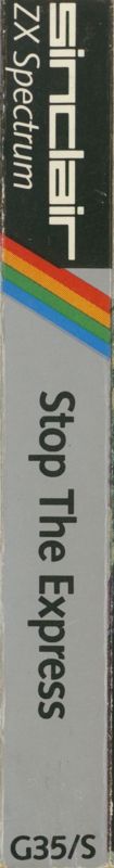 Spine/Sides for Stop the Express (ZX Spectrum)