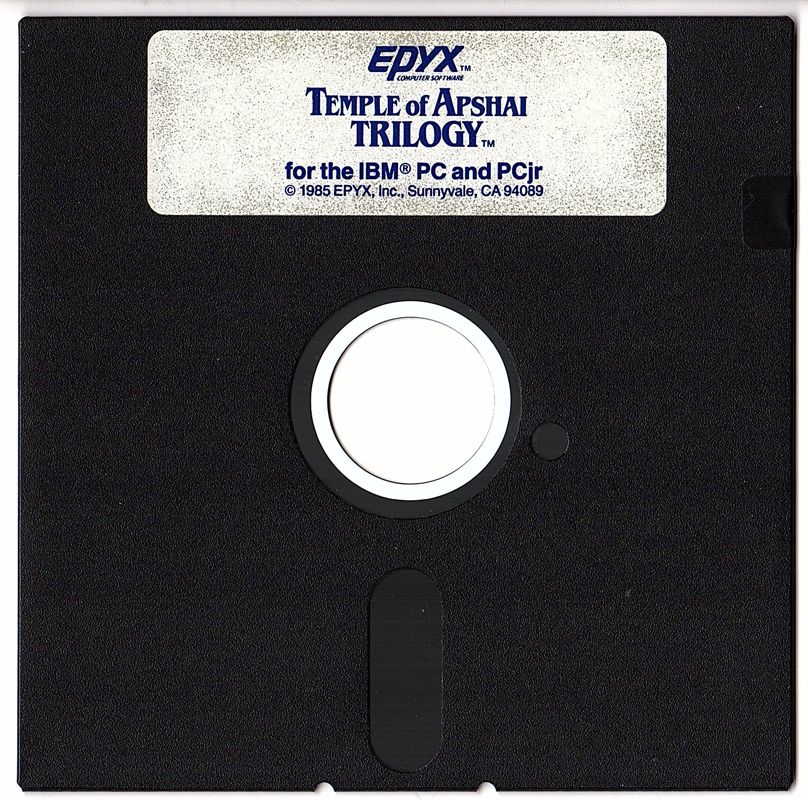 Media for Temple of Apshai Trilogy (DOS)