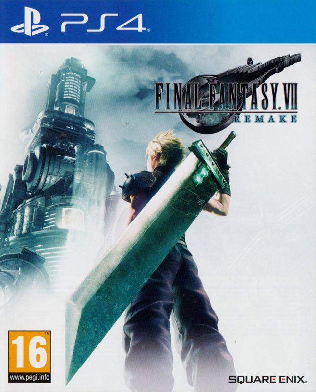 Front Cover for Final Fantasy VII: Remake (PlayStation 4)