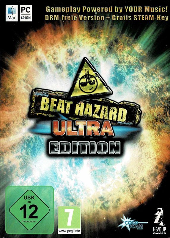 Front Cover for Beat Hazard Ultra (Macintosh and Windows)