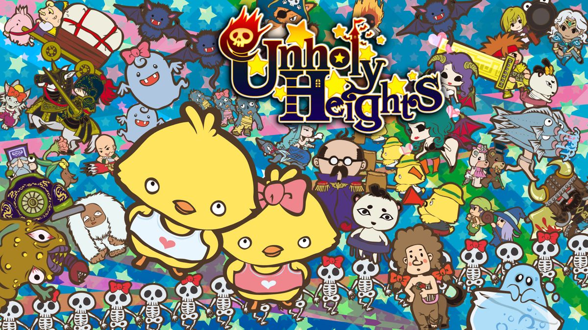 Front Cover for Unholy Heights (Nintendo Switch) (download release): 2nd version