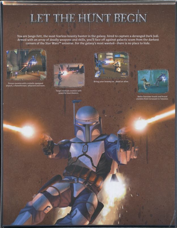 Back Cover for Star Wars: Bounty Hunter (PlayStation 4) (Premium Edition)