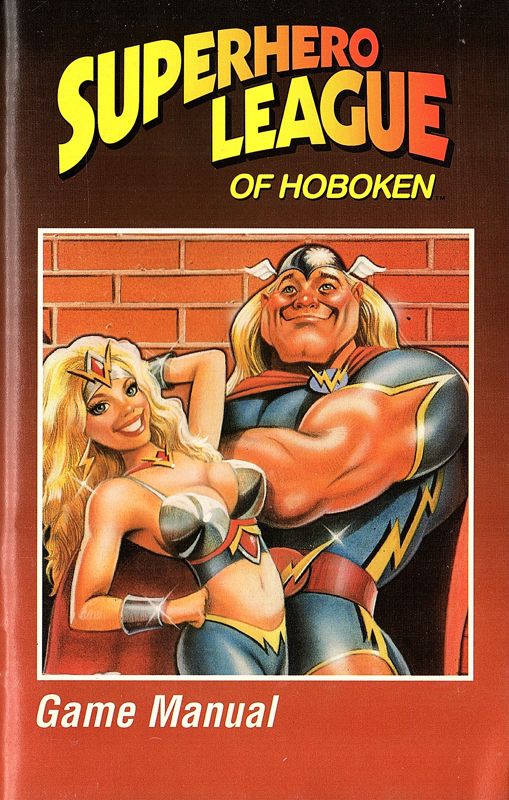 Manual for Superhero League of Hoboken (DOS) (CD-ROM release)