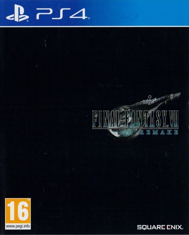 Inside Cover for Final Fantasy VII: Remake (PlayStation 4): Right