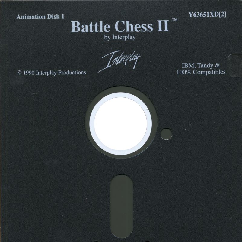 Media for Battle Chess II: Chinese Chess (DOS) (5.25'' floppy disk release): Animation Disk 1