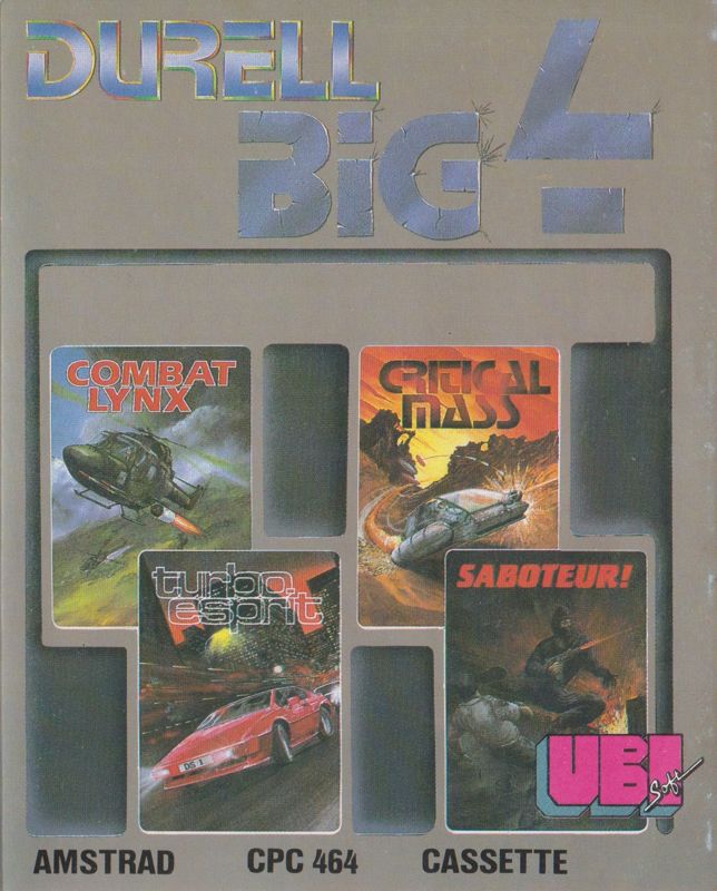Front Cover for Durell Big 4 (Amstrad CPC)