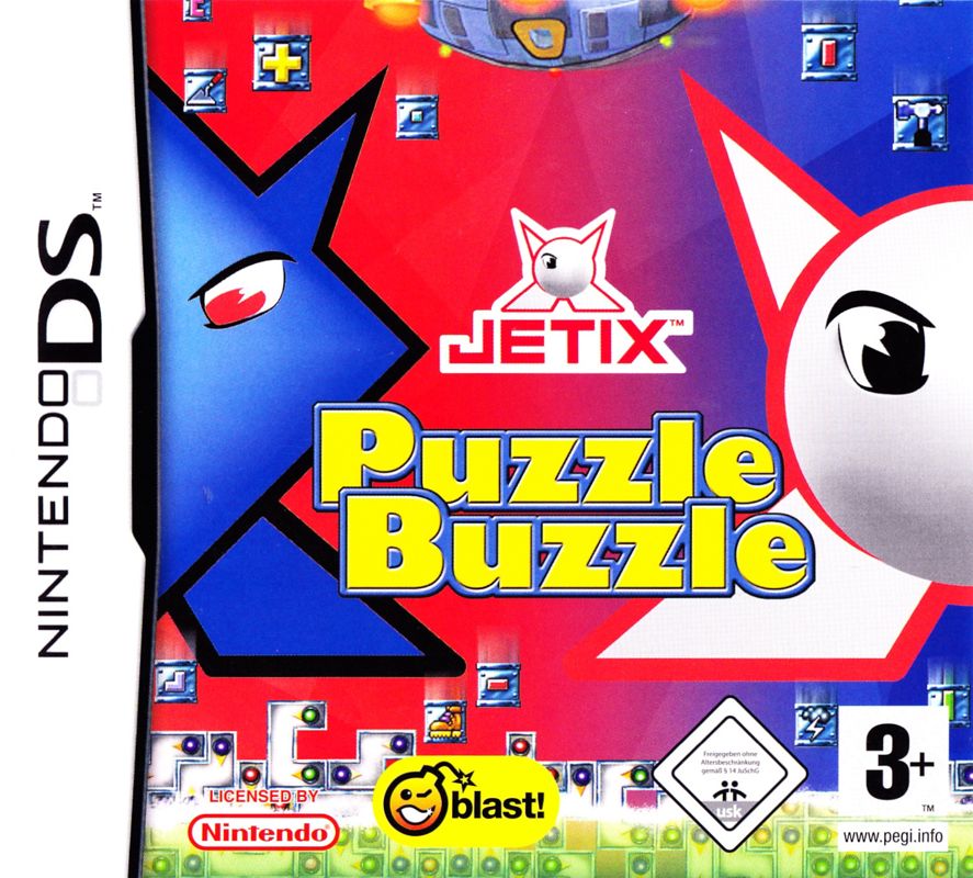 Front Cover for Jetix Puzzle Buzzle (Nintendo DS)