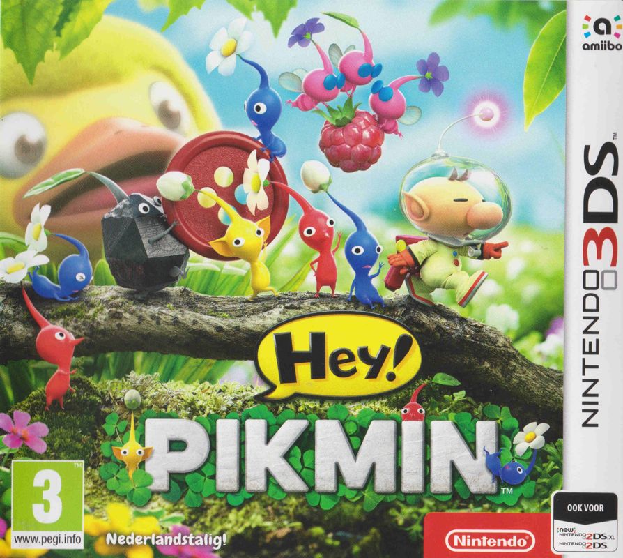 Front Cover for Hey! Pikmin (Nintendo 3DS)
