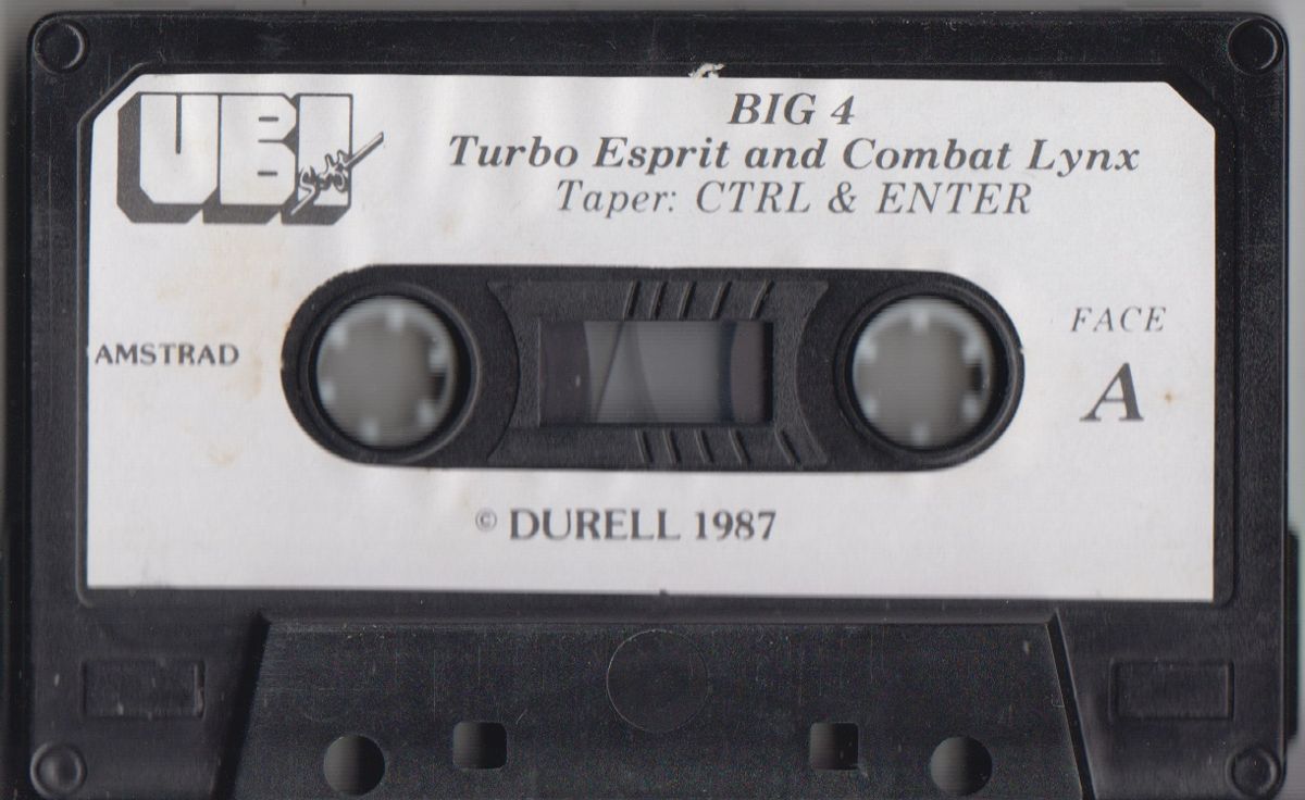 Media for Durell Big 4 (Amstrad CPC): Side A
