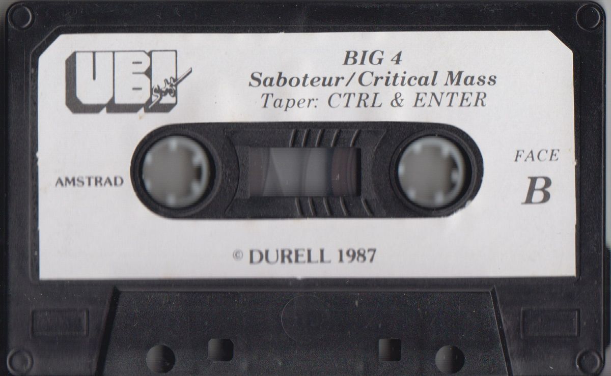 Media for Durell Big 4 (Amstrad CPC): Side B