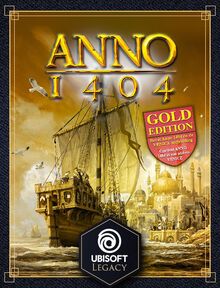 Front Cover for Anno 1404: Gold Edition (Windows) (Ubisoft Store release): Ubisoft Legacy version