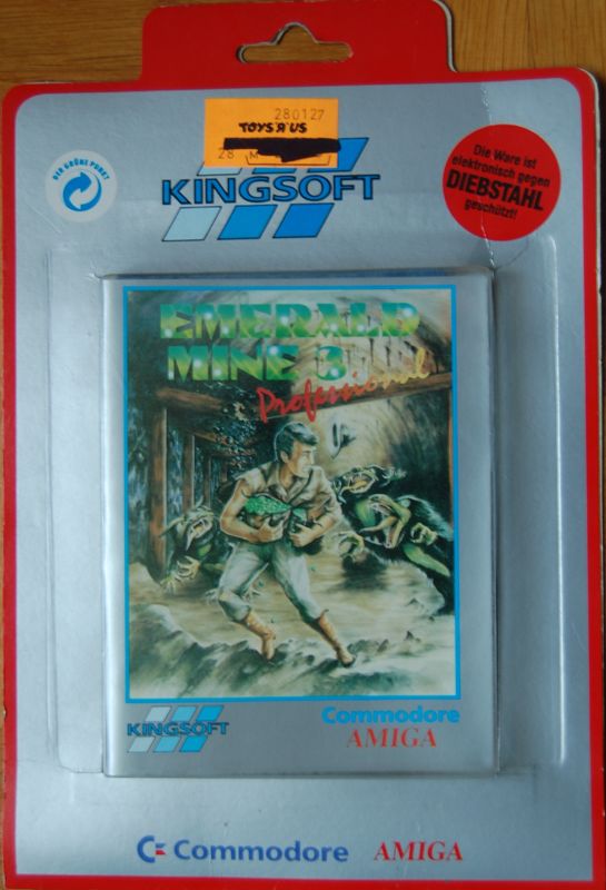 Front Cover for Emerald Mine 3 Professional (Amiga)