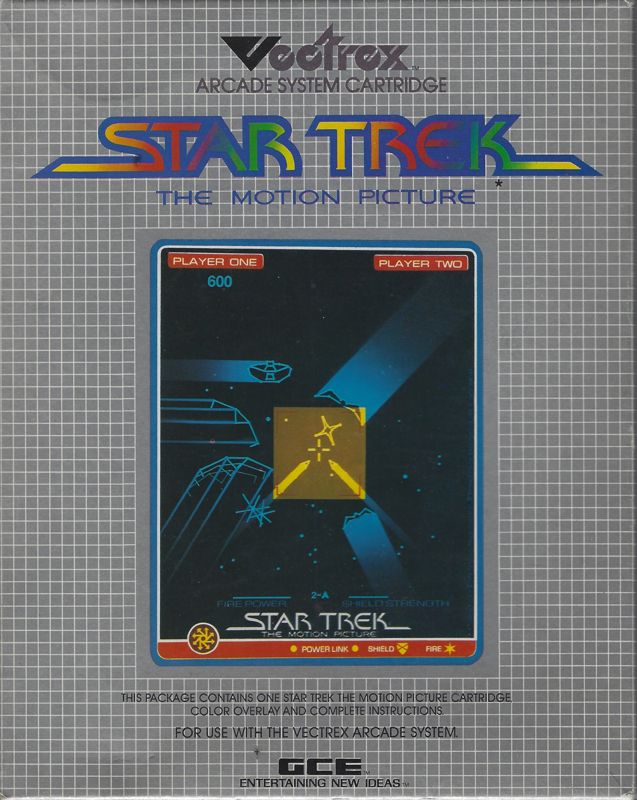 Front Cover for Star Trek: The Motion Picture (Vectrex)