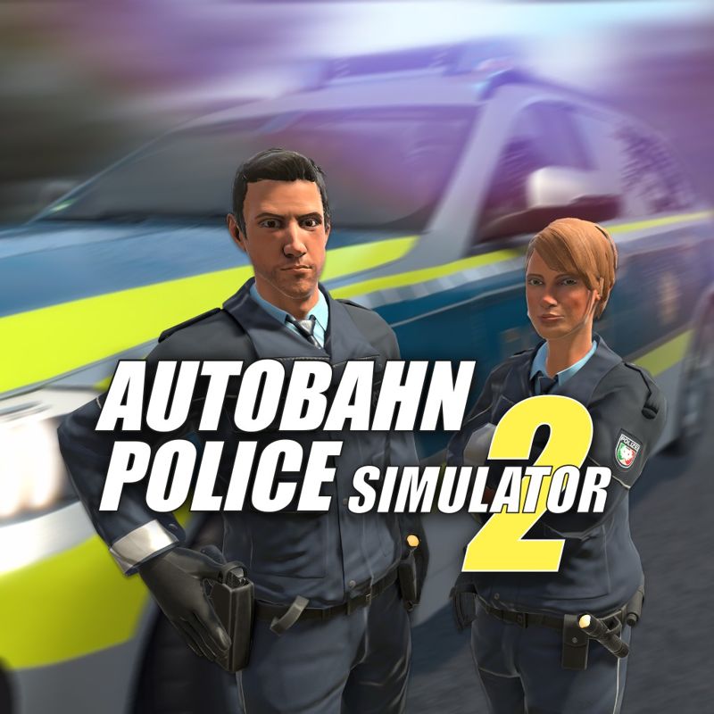 Front Cover for Autobahn Police Simulator 2 (PlayStation 4) (download release)
