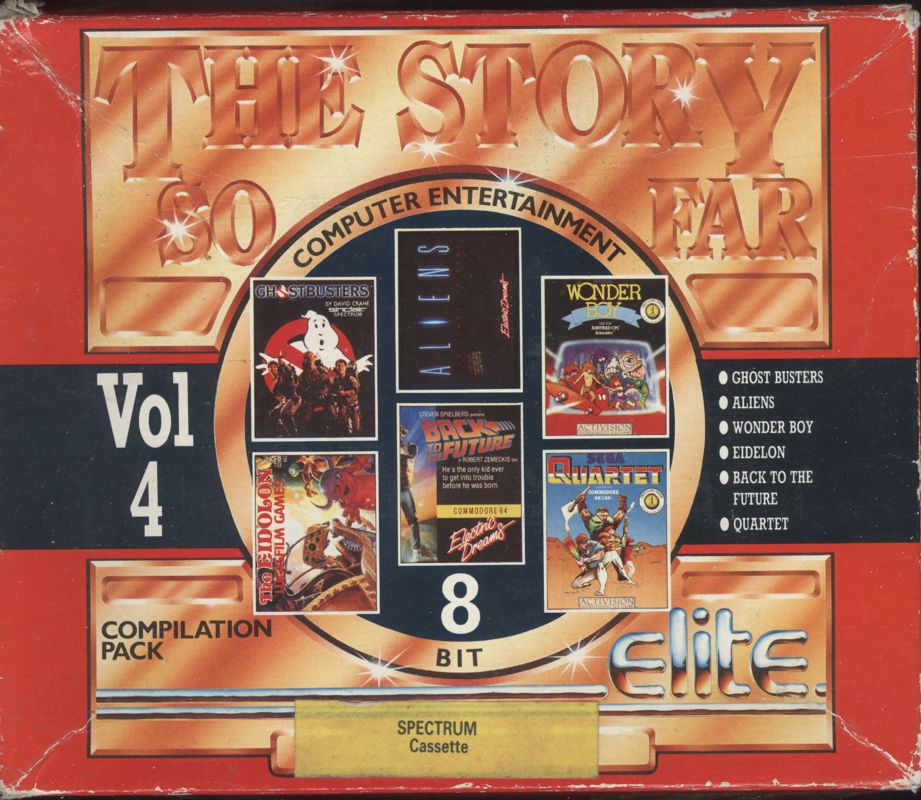 Front Cover for The Story So Far: Vol 4 (ZX Spectrum)
