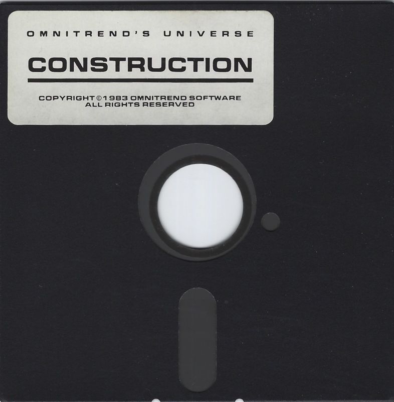 Media for Universe (Atari 8-bit): Disk 1/4
