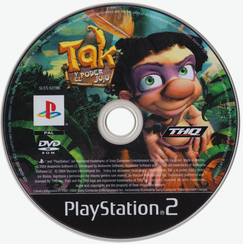 Media for Tak and the Power of Juju (PlayStation 2)