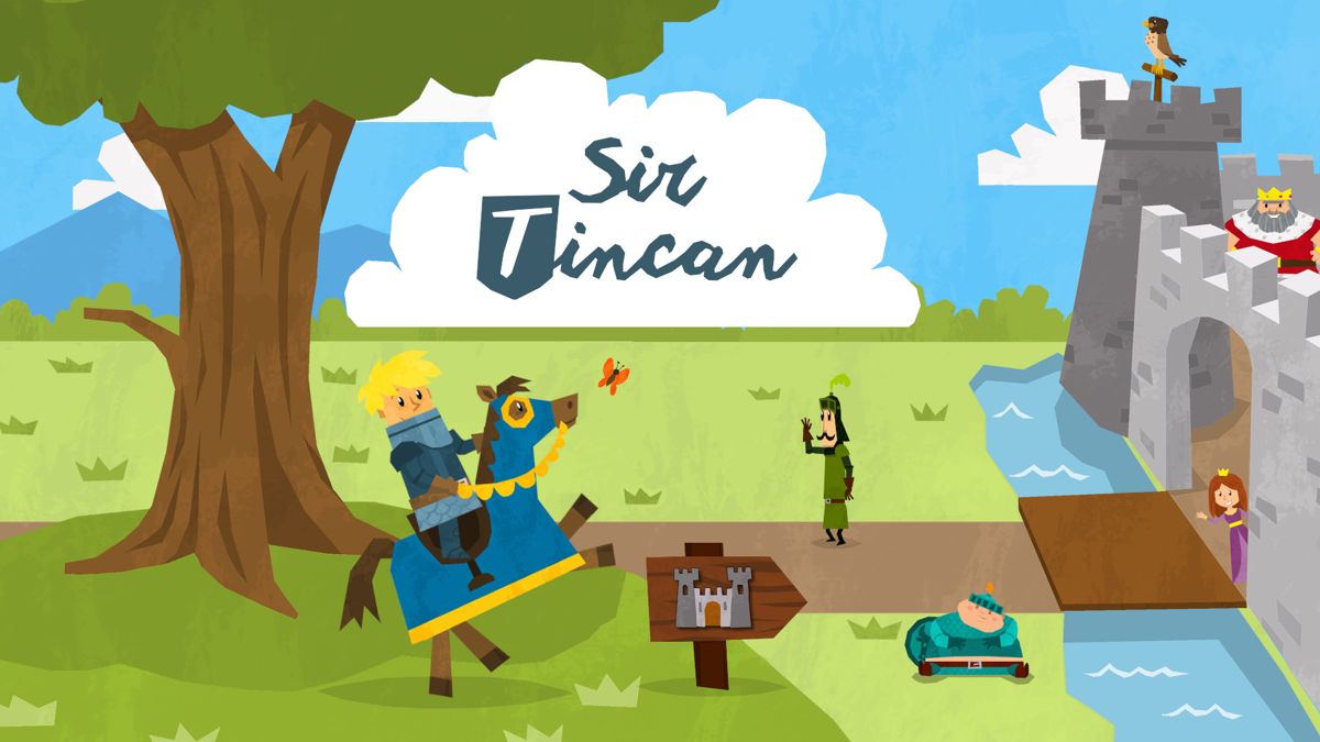 Front Cover for Sir Tincan: Adventures in the Castle (Nintendo Switch) (download release)