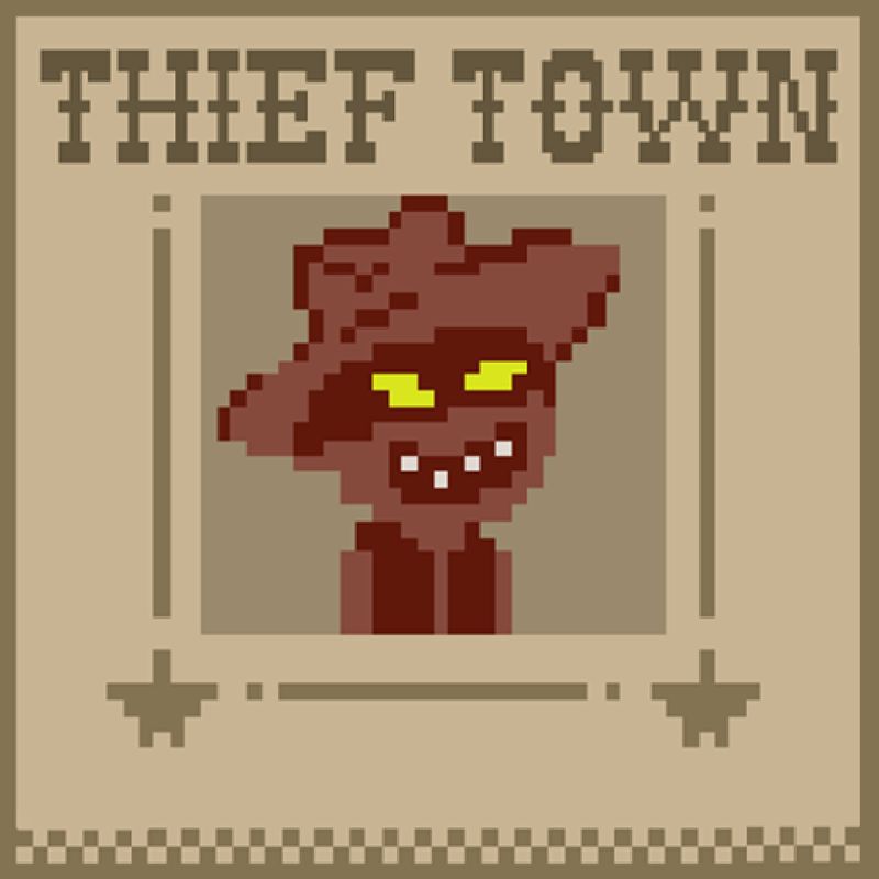 Front Cover for Thief Town (Nintendo Switch) (download release)