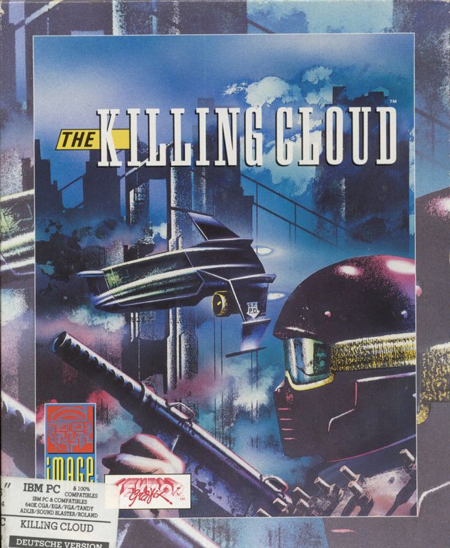 Front Cover for Killing Cloud (DOS)