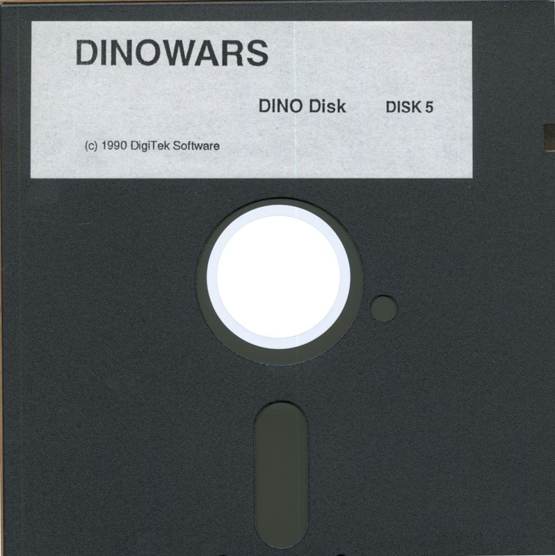 Media for Dino Wars (DOS): Disk 5